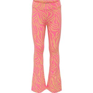 Only - Kogpaige - Harembroek - Roze - Flared Model - AOP Dessin