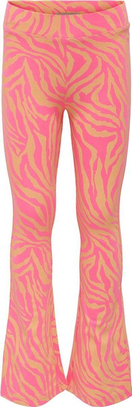 Only - Kogpaige - Harembroek - Roze - Flared Model - AOP Dessin