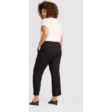 Broeken - Midden Taille - Kniekorte Lengte - Regular Fit - 55% LENZING™ ECOVERO™ Viscose, 45% Linnen