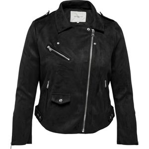 ONLY - CARMAKOMA CARSHERRY BONDED BIKER OTW Dames - Onderbroek - Zwart - Katoen