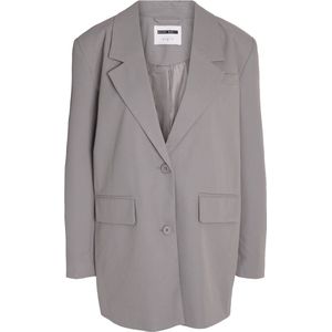 Noisy may Klassieke blazer voor dames, titanium, L