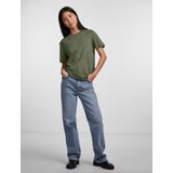 Pieces - Pcria Ss Solid Tee Jrs Noos Bc - Dames - t-Shirts