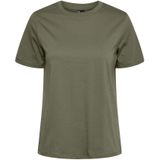 Pieces - Pcria Ss Solid Tee Jrs Noos Bc - Dames - t-Shirts