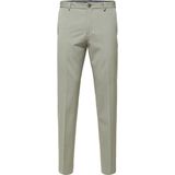 SELECTED - Corby Seersucker - Broek - Desert Sage - Slim Fit