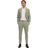 SELECTED - Corby Seersucker - Broek - Desert Sage - Slim Fit