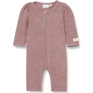 Name It Nbfwyla Wool/Vis Ls Suit Xxiii Baby meisje slaapkussen, Antler