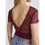 PIECES Stringbody PCSICCA Donkerrood