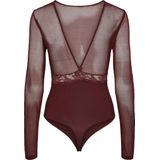 Sicca - Bodystocking - Lange Mouw - Zwart - Luxe Lingerie