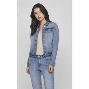 Vila Jas Vishow New Denim Jacket - Noos 14088911 Light Blue Denim Dames Maat - XXL