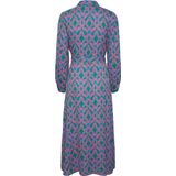 PIECES - PCASHLEY LS MIDI SHIRT DRESS - Dames - Katoen