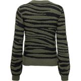 JDY Strickpullover JDYLORRAINE ANIMAL L/S PULLOVER KNT NOOS