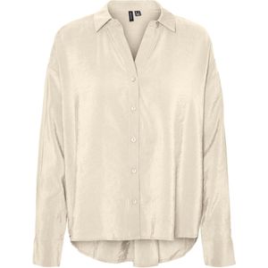 VERO MODA Geweven Blouse Ivoor