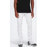 ONLY & SONS ONSLOOM Slim Fit Jeans - Wit Denim