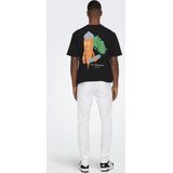 ONLY & SONS ONSLOOM Slim Fit Jeans - Wit Denim