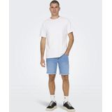 Onsply - Regular Rise - Denim Shorts - Halverwege het Bovenbeen - Regular Fit