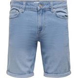 Onsply - Regular Rise - Denim Shorts - Halverwege het Bovenbeen - Regular Fit