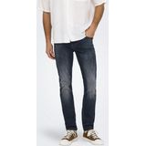 Only & Sons Onsloom Slim Blue Black 6462 Jeans Vd Heren Jeans