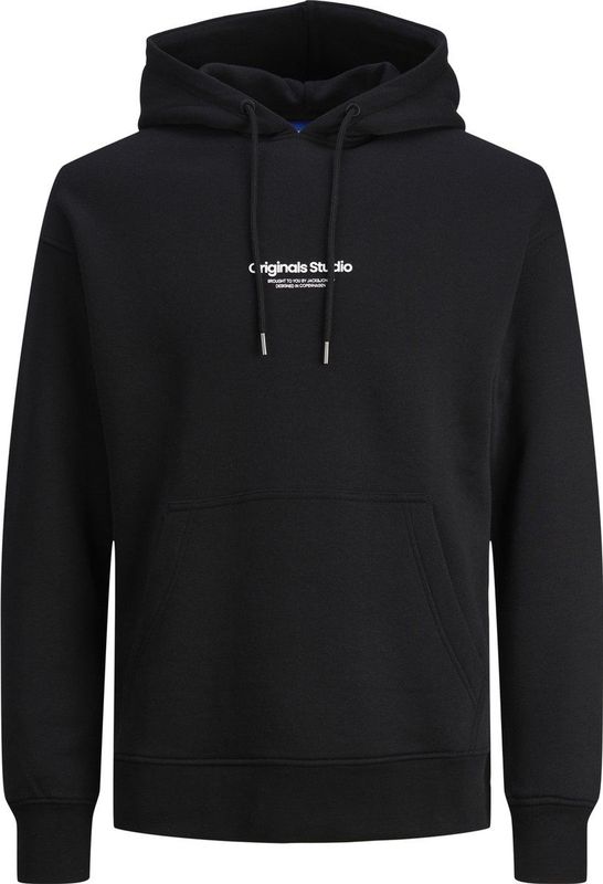 Jack & Jones - Jorvesterbro - Hoodie - Zwart - 70% Katoen/30% Polyester