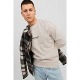 Jack & Jones - Casual Herentrui - Ronde Hals - Lange Mouwen - Katoen/Polyester - Verschillende Kleuren