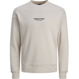 Jack & Jones - Casual Herentrui - Ronde Hals - Lange Mouwen - Katoen/Polyester - Verschillende Kleuren