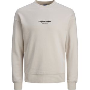 Jack & Jones - Casual Herentrui - Ronde Hals - Lange Mouwen - Katoen/Polyester - Verschillende Kleuren