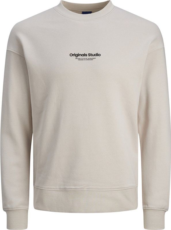 Jack & Jones - Casual Herentrui - Ronde Hals - Lange Mouwen - Katoen/Polyester - Verschillende Kleuren