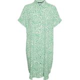 VERO MODA - VMFRIDA GIN SS WIDE DRESS - Dames Jurk - Korte Mouwen - Loose Fit - All-over Print