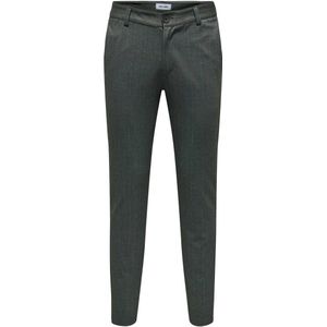 ONLY & SONS Slim Fit Pantalon ONSMARK met All Over Print Black