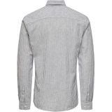 ONLY & SONS - ONSCAIDEN - Overhemd - Dark Navy - Katoen/Linnen