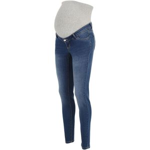 Vero Moda - Maternity Jeans 'Zia' - Blauw Denim - Slimfit - High Waist