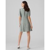 Vmalba - Korte Jurk - Zwart - Regular Fit - V-Hals - Korte Mouwen