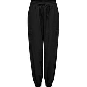 Cargobroek - Dames - Hoge Taille - Normale Pasvorm - Elastische Zoom en Tailleband