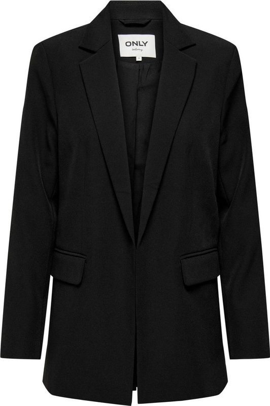 ONLY Onlelly Life L/S Loose Blazer Tlr Noos Damesblazer, zwart.