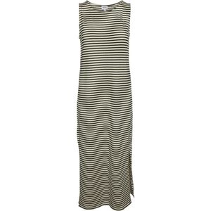 VERO MODA - Birch Stripes Black - Lange Jurk