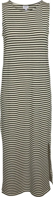 VERO MODA - Birch Stripes Black - Lange Jurk