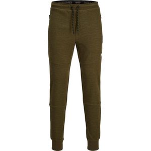 JACK & JONES Will Air Sweat Pants regular fit - heren joggingbroek - groen melange