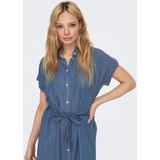 ONLY - ONLPEMA - Denim Blousejurk - Donkerblauw