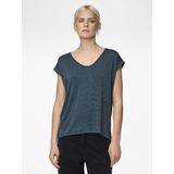 Pieces - Pcbillo Tee Lurex Stripes Jrs Noos Bc - Dames - t-Shirts