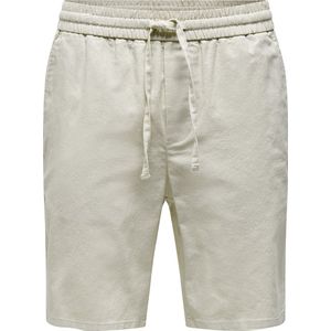 Only & Sons Onslinus 0007 Cot Lin Shorts Noos Heren Broek