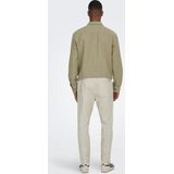 ONLY & SONS Stoffhose »ONSLINUS CROP 0007 COT LIN PNT NOOS«, mit Leinen