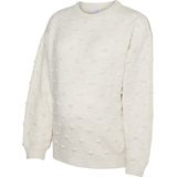 MAMA.LICIOUS Mlrobin L/S gebreide trui voor dames, Grijs (Whitecap Grey)