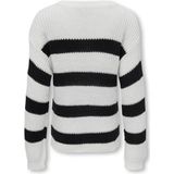 Only Kogsif Ls Striped Pullover Knt Meisjes Trui