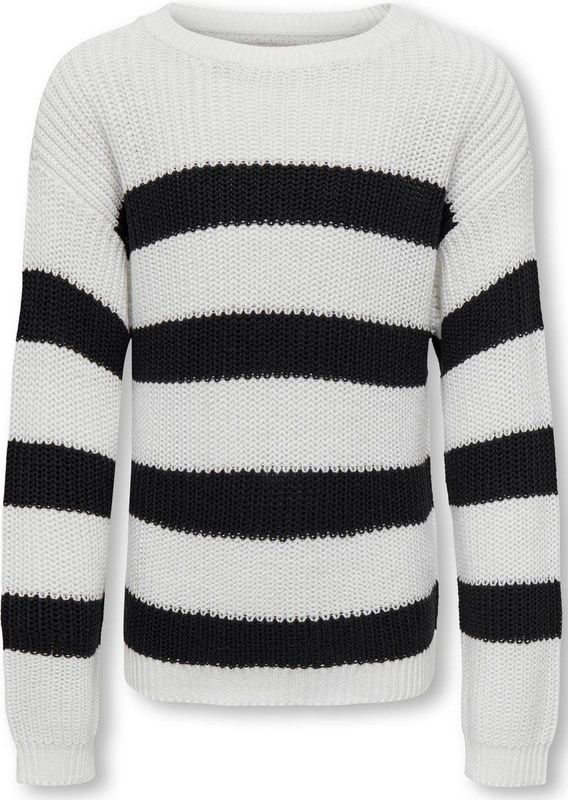 Only Kogsif Ls Striped Pullover Knt Meisjes Trui