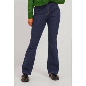 Jeans - Turin - Bootcut - High Waist - Lang/maxi - Effen - Denim