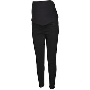 MAMALICIOUS Mlnewamy Skinny Black Jeggings V., zwart denim, S