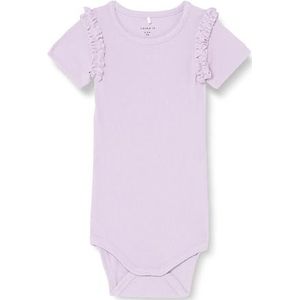 Bestseller A/S Baby-meisje NBFJINNA SS Body, Orchid Bloom, 62