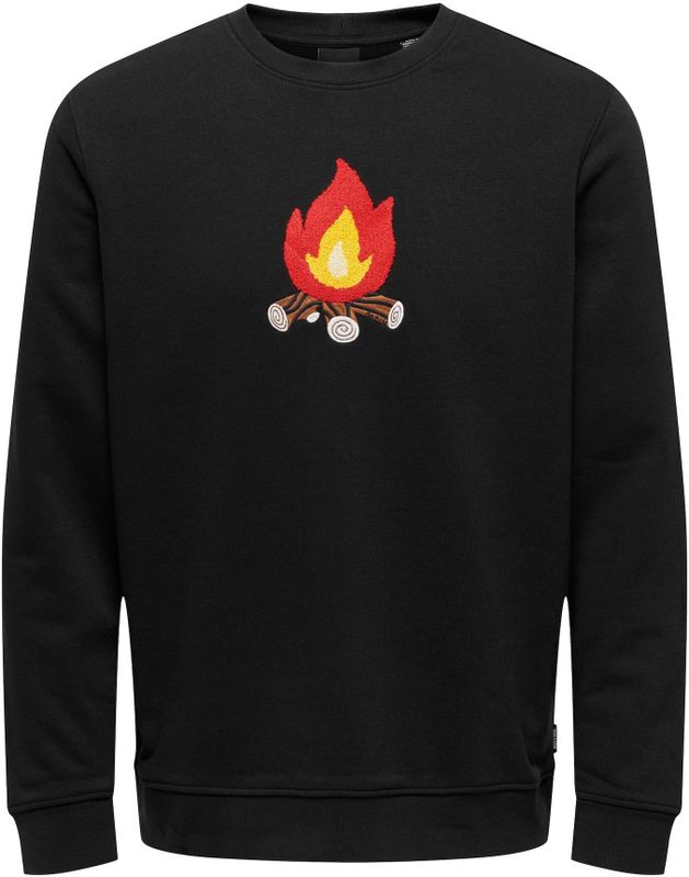 Only&sons - Onsoliver Reg Camp Swt Crew Neck - Heren - Sweaters