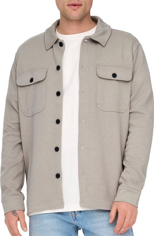 Only & Sons - Regular Overhemd - Verschillende Kleuren - Polyester/Viscose/Elastaan