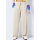 Noisy May - Casual Joggingbroek - Natuur - Linnen - Brede Pasvorm