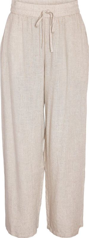 Noisy May - Casual Joggingbroek - Natuur - Linnen - Brede Pasvorm